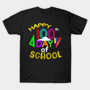 Happy 100th Day Of School Students T-Shirt